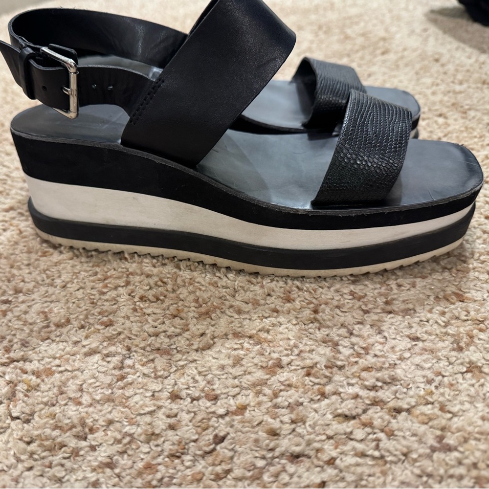 Dolce Vita Black platform Sandals 10